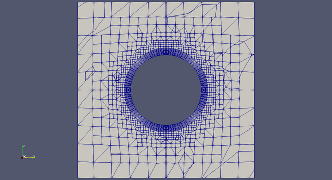 Setup of the simulation